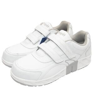 Propét White Malcolm Strap Sneakers Size 15